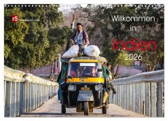 Cover Willkommen in Indien 2026 (Wandkalender 2026 DIN A3 quer), CALVENDO Monatskalender