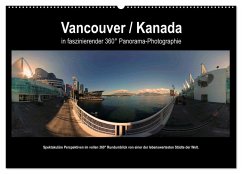Cover Vancouver / Kanada in faszinierender 360° Panorama-Photographie (Wandkalender 2026 DIN A2 quer), CALVENDO Monatskalender