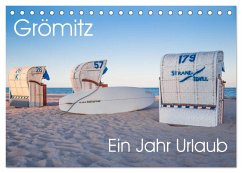 Grömitz - Ein Jahr Urlaub (Tischkalender 2026 DIN A5 quer), CALVENDO Monatskalender