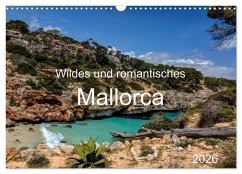 Cover Wildes und romantisches Mallorca (Wandkalender 2026 DIN A3 quer), CALVENDO Monatskalender