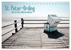 Cover St. Peter-Ording durch die Jahreszeiten (Tischkalender 2026 DIN A5 quer), CALVENDO Monatskalender