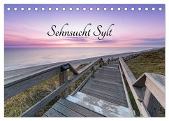 Sehnsucht Sylt (Tischkalender 2026 DIN A5 quer), CALVENDO Monatskalender