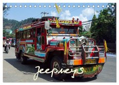 Jeepneys (Tischkalender 2026 DIN A5 quer), CALVENDO Monatskalender