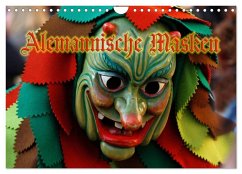 Alemannische Masken (Wandkalender 2026 DIN A4 quer), CALVENDO Monatskalender Alemannische Masken (Wandkalender 2026 DIN A4 quer), CALVENDO Monatskalender