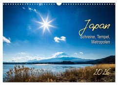 Japan - Schreine, Tempel, Metropolen (Wandkalender 2026 DIN A3 quer), CALVENDO Monatskalender Japan - Schreine, Tempel, Metropolen (Wandkalender 2026 DIN A3 quer), CALVENDO Monatskalender