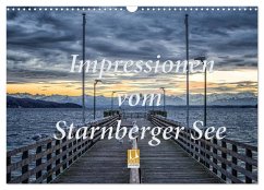 Cover Impressionen vom Starnberger See (Wandkalender 2026 DIN A3 quer), CALVENDO Monatskalender