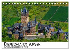 Cover Deutschlands Burgen - Burgen, Schlösser und Ruinen (Tischkalender 2026 DIN A5 quer), CALVENDO Monatskalender