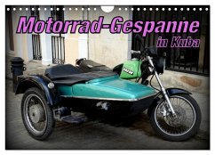 Cover Motorrad-Gespanne in Kuba (Wandkalender 2026 DIN A4 quer), CALVENDO Monatskalender