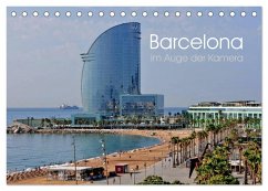 Cover Barcelona im Auge der Kamera (Tischkalender 2026 DIN A5 quer), CALVENDO Monatskalender