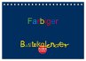 Farbiger Bastelkalender (Tischkalender... - Bild 1