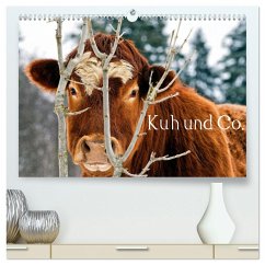 Kuh und Co. (hochwertiger Premium Wandkalender 2026 DIN A2 quer), Kunstdruck in Hochglanz Kuh und Co. (hochwertiger Premium Wandkalender 2026 DIN A2 quer), Kunstdruck in Hochglanz