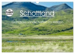 Cover Schottland - grandiose Landschaften im Westen (Wandkalender 2026 DIN A3 quer), CALVENDO Monatskalender