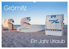 Grömitz - Ein Jahr Urlaub (Wandkalender 2026 DIN A2 quer), CALVENDO Monatskalender