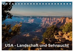USA - Landschaft und Sehnsucht (Tischkalender 2026 DIN A5 quer), CALVENDO Monatskalender