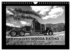 Kenworth W900A EXTHD - in schwarzweiß (Wandkalender 2026 DIN A4 quer), CALVENDO Monatskalender Kenworth W900A EXTHD - in schwarzweiß (Wandkalender 2026 DIN A4 quer), CALVENDO Monatskalender