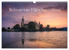 Cover Schweriner Märchenschloss (Wandkalender 2026 DIN A3 quer), CALVENDO Monatskalender