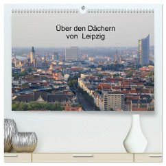 Cover Über den Dächern von Leipzig (hochwertiger Premium Wandkalender 2026 DIN A2 quer), Kunstdruck in Hochglanz