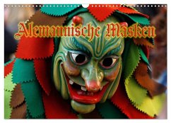 Alemannische Masken (Wandkalender 2026 DIN A3 quer), CALVENDO Monatskalender Alemannische Masken (Wandkalender 2026 DIN A3 quer), CALVENDO Monatskalender