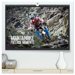 Cover Mountainbike Freeride Momente (hochwertiger Premium Wandkalender 2026 DIN A2 quer), Kunstdruck in Hochglanz