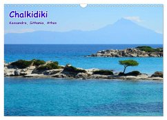 Chalkidiki: Kassandra, Sithonia, Athos (Wandkalender 2026 DIN A3 quer), CALVENDO Monatskalender