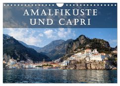 Amalfiküste und Capri (Wandkalender 2026 DIN A4 quer), CALVENDO Monatskalender Amalfiküste und Capri (Wandkalender 2026 DIN A4 quer), CALVENDO Monatskalender