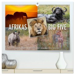 Emotionale Momente: Afrikas Big Five (hochwertiger Premium Wandkalender 2026 DIN A2 quer), Kunstdruck in Hochglanz Emotionale Momente: Afrikas Big Five (hochwertiger Premium Wandkalender 2026 DIN A2 quer), Kunstdruck in Hochglanz