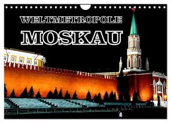 Cover Weltmetropole Moskau (Wandkalender 2026 DIN A4 quer), CALVENDO Monatskalender