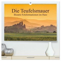 Die Teufelsmauer - Bizarre Felsformationen im Harz (hochwertiger Premium Wandkalender 2026 DIN A2 quer), Kunstdruck in Hochglanz Cover Die Teufelsmauer - Bizarre Felsformationen im Harz (hochwertiger Premium Wandkalender 2026 DIN A2 quer), Kunstdruck in Hochglanz