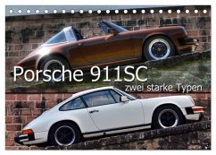Porsche 911SC - zwei starke Typen (Tischkalender 2026 DIN A5 quer), CALVENDO Monatskalender Porsche 911SC - zwei starke Typen (Tischkalender 2026 DIN A5 quer), CALVENDO Monatskalender