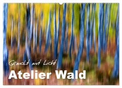 Atelier Wald - gemalt mit Licht (Wandkalender 2026 DIN A2 quer), CALVENDO Monatskalender Atelier Wald - gemalt mit Licht (Wandkalender 2026 DIN A2 quer), CALVENDO Monatskalender