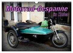 Cover Motorrad-Gespanne in Kuba (Wandkalender 2026 DIN A3 quer), CALVENDO Monatskalender