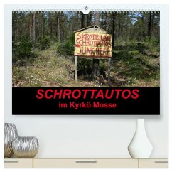 Cover Schrottautos im Kyrkö Mosse (hochwertiger Premium Wandkalender 2026 DIN A2 quer), Kunstdruck in Hochglanz