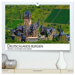 Cover Deutschlands Burgen - Burgen, Schlösser und Ruinen (hochwertiger Premium Wandkalender 2026 DIN A2 quer), Kunstdruck in Hochglanz
