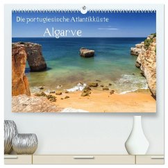 Die portugiesische Atlantikküste - Algarve (hochwertiger Premium Wandkalender 2026 DIN A2 quer), Kunstdruck in Hochglanz Die portugiesische Atlantikküste - Algarve (hochwertiger Premium Wandkalender 2026 DIN A2 quer), Kunstdruck in Hochglanz
