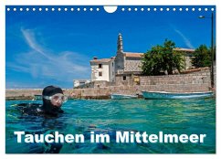 Cover Tauchen im Mittelmeer (Wandkalender 2026 DIN A4 quer), CALVENDO Monatskalender