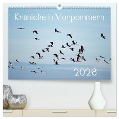 Cover Kraniche in Vorpommern (hochwertiger Premium Wandkalender 2026 DIN A2 quer), Kunstdruck in Hochglanz