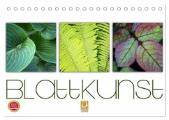 Cover Blattkunst (Tischkalender 2026 DIN A5 quer), CALVENDO Monatskalender