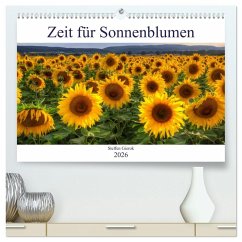 Cover Zeit für Sonnenblumen (hochwertiger Premium Wandkalender 2026 DIN A2 quer), Kunstdruck in Hochglanz