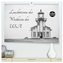 Cover Leuchttürme der Westküste der USA (hochwertiger Premium Wandkalender 2026 DIN A2 quer), Kunstdruck in Hochglanz