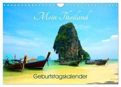 Mein Thailand - Geburtstagskalender (Wandkalender 2026 DIN A4 quer), CALVENDO Monatskalender Mein Thailand - Geburtstagskalender (Wandkalender 2026 DIN A4 quer), CALVENDO Monatskalender