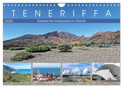 TENERIFFA Kanarischer Inselzauber im Atlantik (Wandkalender 2026 DIN A4 quer), CALVENDO Monatskalender TENERIFFA Kanarischer Inselzauber im Atlantik (Wandkalender 2026 DIN A4 quer), CALVENDO Monatskalender