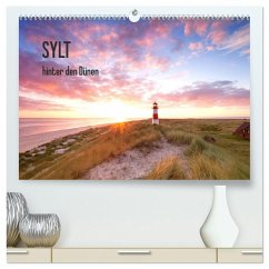 SYLT hinter den Dünen (hochwertiger Premium Wandkalender 2026 DIN A2 quer), Kunstdruck in Hochglanz