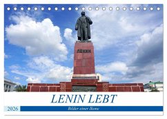 Cover LENIN LEBT - Bilder einer Ikone (Tischkalender 2026 DIN A5 quer), CALVENDO Monatskalender