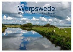 Worpswede - Künstlerdorf unter weitem Himmel (Wandkalender 2026 DIN A2 quer), CALVENDO Monatskalender Worpswede - Künstlerdorf unter weitem Himmel (Wandkalender 2026 DIN A2 quer), CALVENDO Monatskalender