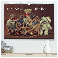 Die Teddys sind los (hochwertiger Premium Wandkalender 2026 DIN A2 quer), Kunstdruck in Hochglanz Die Teddys sind los (hochwertiger Premium Wandkalender 2026 DIN A2 quer), Kunstdruck in Hochglanz