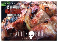 ALIEN-BBQ 2026 (Tischkalender 2026 DIN A5 quer), CALVENDO Monatskalender