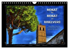 Monat für Monat ein Bibelvers (Wandkalender 2026 DIN A4 quer), CALVENDO Monatskalender Monat für Monat ein Bibelvers (Wandkalender 2026 DIN A4 quer), CALVENDO Monatskalender