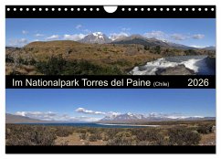 Im Nationalpark Torres del Paine (Chile) (Wandkalender 2026 DIN A4 quer), CALVENDO Monatskalender Cover Im Nationalpark Torres del Paine (Chile) (Wandkalender 2026 DIN A4 quer), CALVENDO Monatskalender