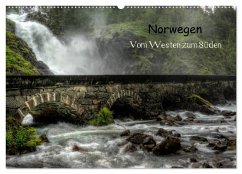 Norwegen - Vom Westen zum Süden (Wandkalender 2026 DIN A2 quer), CALVENDO Monatskalender