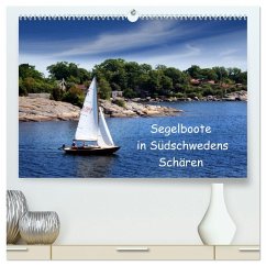 Cover Segelboote in Südschwedens Schären (hochwertiger Premium Wandkalender 2026 DIN A2 quer), Kunstdruck in Hochglanz